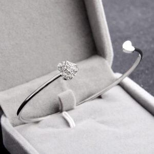 1 Pc Heart Design Kara Bangle