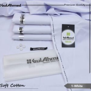 Men's Unstitched Cotton Plain Suit