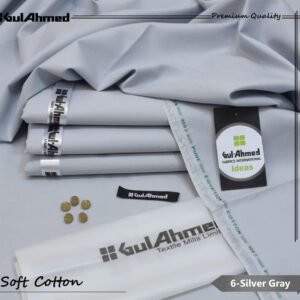 Men's Unstitched Soft Cotton Plain Suit