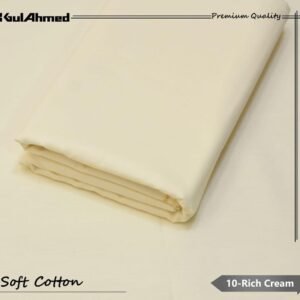 Men's Unstitched Cotton Plain Suit