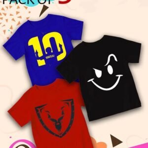 Kid Summer T-shirt Pack of 3
