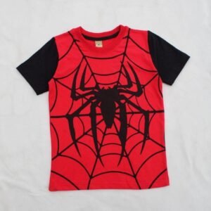 2 Pcs Kid's Jersey Printed T-Shirt & Knicker Set