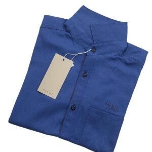 1 Pcs Boy's Stitched Cotton Printed Dress Shirt