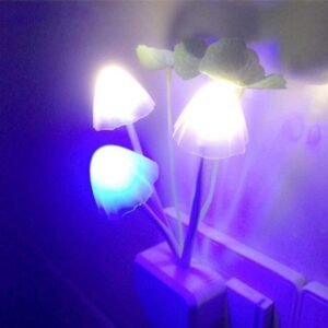 LED Mushroom Designed Night Light