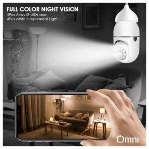 360° Wifi Bulb Camera Wireless