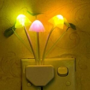 LED Mushroom Designed Night Light