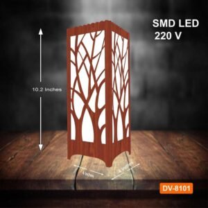 3D Wooden LED Table Lamp