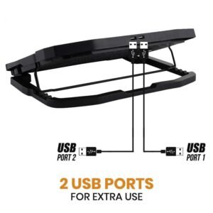 X2 Cooling Pad For Laptops With 2 Large Fan